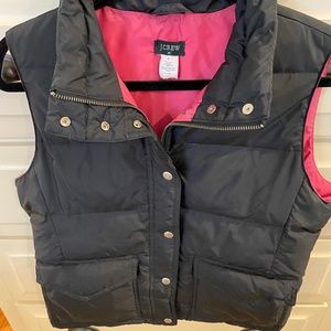 J Crew Women's Down Vest